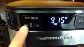 Hamilton Beach 12 Cup Programmable Coffee Maker [upl. by Olegnaleahcim]