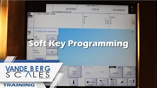 Bizerba GLMe Weigh Price Labeler Training Soft Key Programming [upl. by Katushka]