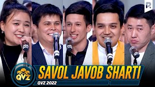 QVZ 2022  Savol javob sharti [upl. by Zerimar329]