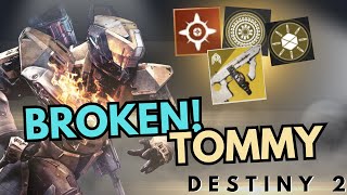 STEALTH BUFFED SOLAR BUILD NOW STIER TITAN BUILDS  DESTINY 2 [upl. by Yanarp]