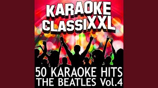 Reminiscing Karaoke Version Originally Performed By The Beatles [upl. by Korman]