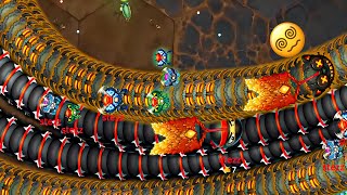 LİTTLE BİG SNAKEİO✅Tiny snake trolls giant snakes epic gameplay🙀 [upl. by Rolfston890]