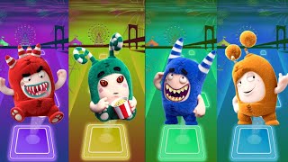 Oddbods Newt 🎶 Oddbods Zee 🎶 Oddbods Bubbles 🎶 Oddbods Pogo 🎶 Oddbods Fuse ❤️ Who The Best Fun [upl. by Whipple]