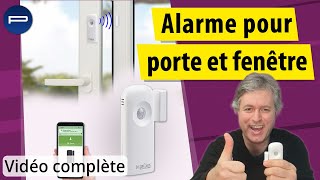 Comment sécuriser vos ouvrants  porte ou fenêtre avec un double détecteur connecté  PEARLTVFR [upl. by Terrej]