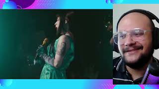 Mon Laferte  No Te Fumes Mi Mariguana En Vivo Reacción ApoloOscar [upl. by Ecnerret]