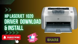 Hp LaserJet 1020 plus driver install step by steplaserimpact hp1020printeravailableprinterdriver [upl. by Elamaj]