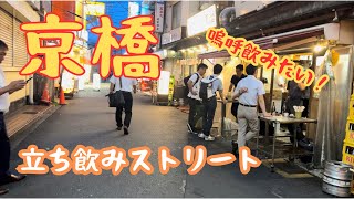 【飲み歩き】京橋立ち飲みストリート🍶 [upl. by Hayton215]