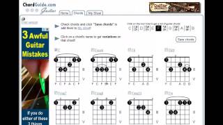 Free Printable Guitar Chords [upl. by Macswan]