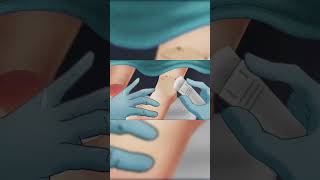 Animated asmr video cleaning feet asmr satisfying relax animation [upl. by Ioved823]