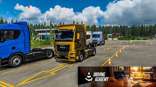 ETS2 152  Driving Academy Chapter 1amp2 [upl. by Enelkcaj525]