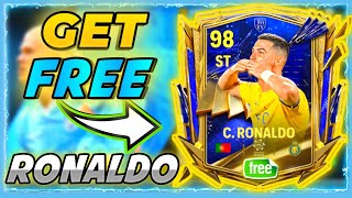 How To Get Free Ronaldo In Fc Mobile 24  Fc Mobile Glitch  EAFC Glitch 24 [upl. by Atinauj]