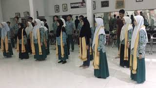 SMAMDA VOICE  Anging Mamiri arr Juliarto Joedi Wahjono Latihan menyambut RI 1 [upl. by Knowling]