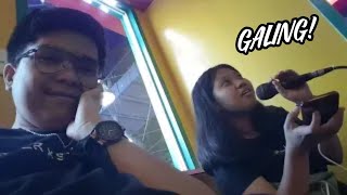 KARAOKE WITH MY BABY ANG GANDA NG BOSES NIYA [upl. by Trixie]