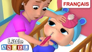 Bébé Est Malade Comptine Éducative  Chanson pour les petit en Français [upl. by Eimyaj]