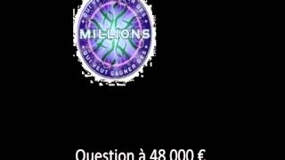 Question à 48 000 € Qui veut gagner des millions [upl. by Aiasi612]