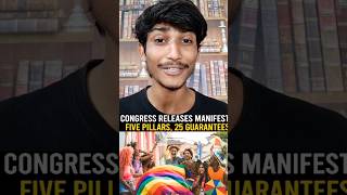 Congress unveils manifesto for upcoming Lok Sabha elections [upl. by Yadrahc]