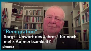 Ruprecht Polenz CDU zur sogenannten quotRemigrationquot am 150124 [upl. by Rotceh]