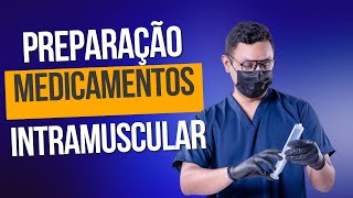 Preparação de Medicamento IM na prática [upl. by Annmarie770]