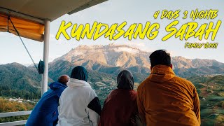 KUNDASANG SABAH  Family Travel Vlog 4D3N with full itinerary [upl. by Annadiane]