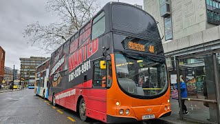 🚍Jerky Beast Little Gem LX06 DZG Volvo B7 Gemini on Service 44 [upl. by Lenor]