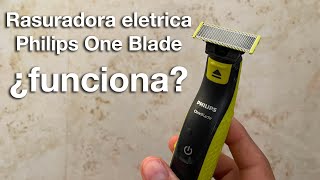 Rasuradora eléctrica Philips OneBlade ¿funciona [upl. by Armalla530]