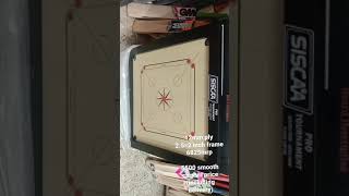 Siscaa Pro Tournament board for home use  Carrom boards  Siscaa Carrom Boards [upl. by Nitaj640]