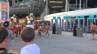 Miami Hurricanes Band Walk [upl. by Livi]