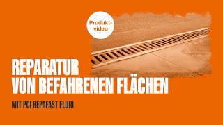 Reparatur von befahrenen Flächen mit PCI Repafast Fluid [upl. by Ylrac912]