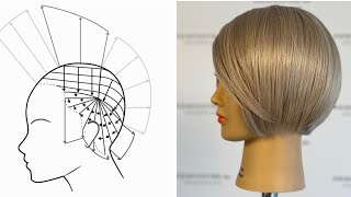 Asymmetrischer Bob  Haircut Tutorial [upl. by Airdnazxela]