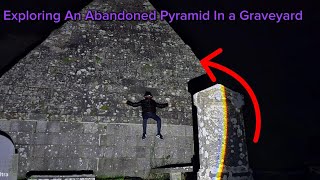 Exploring a Pyramid Inside a Graveyard TOMB [upl. by Notsae365]