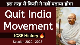 Quit India Movement Class 10 ICSE  English For All  Cripps Mission [upl. by Yellas]