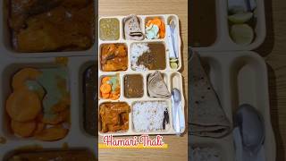 Whats in my office thali Office ka unlimited food jaharveerbaba food trending viral officefood [upl. by Wiltsey]