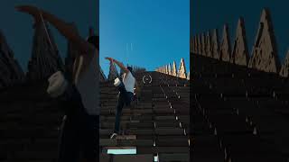 SCHAFFST DU ES bis zum ENDE der TREPPE die Luft anzuhalten 😲 shorts [upl. by Zelazny]