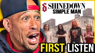 Rapper FIRST time REACTION to Shinedown  Simple Man [upl. by Tereb]