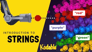 What are Strings Coding for Kids  Kodable [upl. by Giamo]