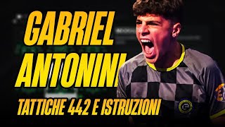 TATTICHE ed ISTRUZIONI 442 del NUOVO TALENTO ITALIANO di FC24 [upl. by Taylor]