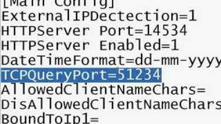 Change Teamspeak TCP Port [upl. by Townshend]