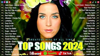 Shawn Mendes Rihanna Ed Sheeran Bruno Mars Dua Lipa Adele Maroon 5💎Top 100 Pop Songs 2024 2025 [upl. by Eneliak]