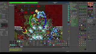 Tibia War Lobera War Dragons Massacre 51324 [upl. by Htial]