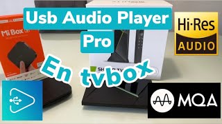 Usb Audio Player Pro en TvBox con Android TV [upl. by Aremat262]