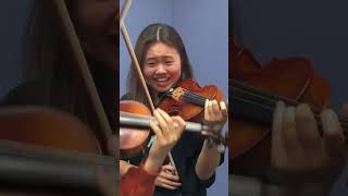 VIOLIN STRING BREAKS MID PERFORMANCEshorts [upl. by Moss]