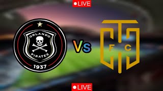 Orlando Pirates vs Cape Town City Live Match Today South Africa MTN 8Cup football Today score Live [upl. by Nnyluqcaj]