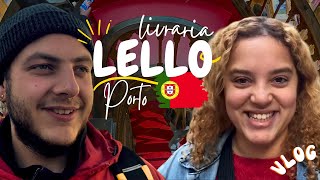 Explorando a Livraria LELLO e um SUPERMERCADO no PORTO [upl. by Osbert]