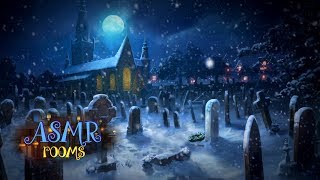 Christmas in Godrics Hollow  Harry Potter Inspired ambience  1 hour Holiday Soundscape amp Snow [upl. by Kralc]