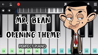 Mr Bean Animated Opening Theme • Perfect Piano Cover • Tutorial • How to Play [upl. by Jude]