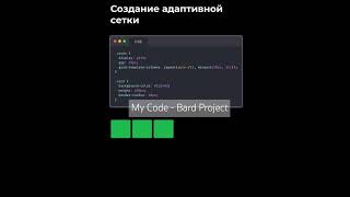 Html css grid Адаптивность div сетка html programming coding shortvideo [upl. by Dorette833]