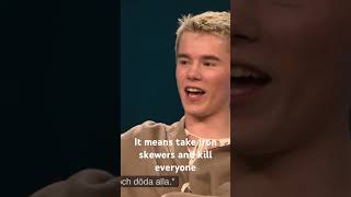 Edvin Ryding speaks Finnish🇫🇮 [upl. by Kesley]