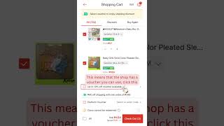 How to use vouchers in Shopee app [upl. by Teryl]