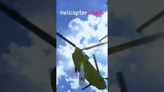 Real Helicopter Crash❤️🪄 [upl. by Dutchman]