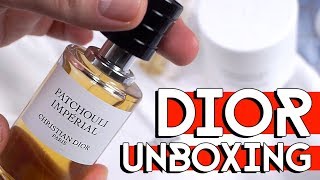 DIOR PATCHOULI IMPERIAL UNBOXING amp REVIEW [upl. by Ahsratan]